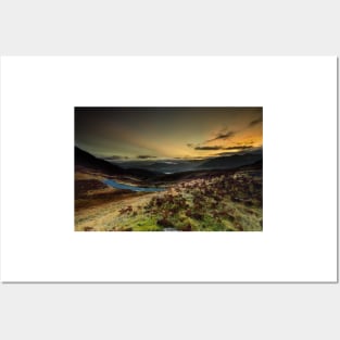 A Lakeland Sunset Posters and Art
